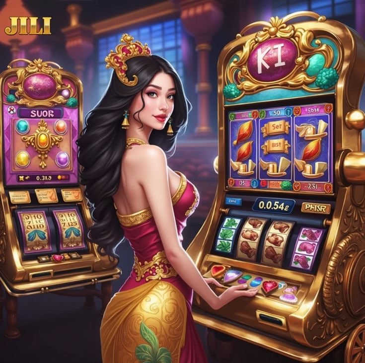 Tampilan game slot online DEW123 dengan grafis modern, simbol jackpot, dan antarmuka yang intuitif